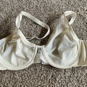 Walcoal 34C Cream Underwire Unlined Bra 65135